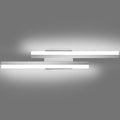 Yarra-Decor 24 Inch LED Bathroom Vanity Light Bar,Vanity Lighting Fixtures for Over Mirror Lighting, Indoor Wall Sconce in Daylight White 6000K-Nickel
