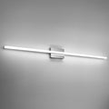 Combuh 48Inch Bathroom Vanity Light Fixtures Extra Long Lighting Bar Above Mirror, Modern Bright 23W 2300LM Wider Coverage Slim Sleek IP44 Rustproof LED Chrome Bath Wall Sconce for Makeup Cool White