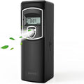 SVAVO Automatic LCD Fragrance Dispenser - Wall Mount/Free Standing ABS Auto Air Freshener Dispenser Programmable Aerosol Spray Perfume Dispenser (Black, LCD)