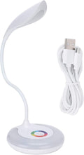 LED Desk Lamp, Dimmable Eye Caring Reading Desk Light RGB Dimmable Office Lamp Desktop Supplies