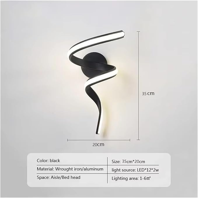 Modern Minimalist LED Wall Light Home Indoor Decor Wall Sconce for Living Room Bedroom Bedside Lusters Backgroud Light Decoration,Simple