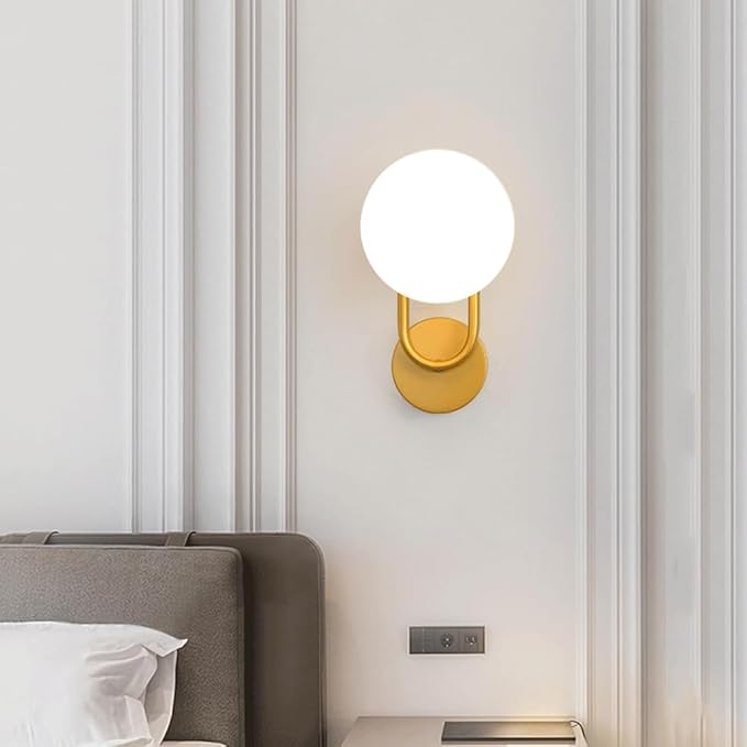 Minimalism Wall Lamp Modern Minimalism Bedroom Study Living Room Backdrop Decorative Lamp Creative Hotel Stairway Corridor Light Atmosphere Lighting