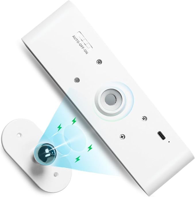 LED Wall Sconce with Auto Motion Sensor, 3600 mAH Rechargeable USB 3 Color Temperatures, 360° Rotate Magnetic Ball LED Wall Mounted Lamp for Reading Bedside