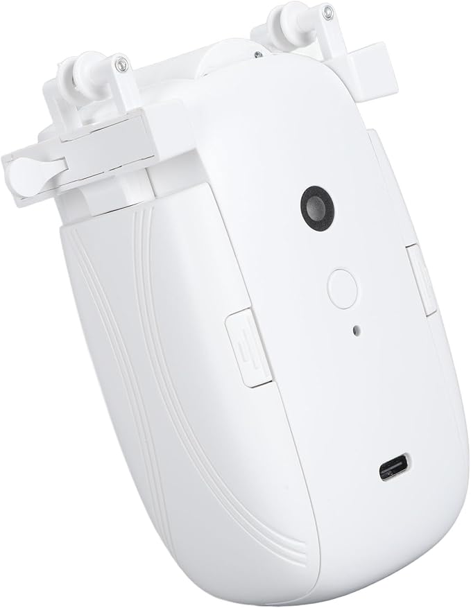 SUNGOOYUE Smart Curtain Opener, Automatic Curtain Opener Robot with Bluetooth App Control, Voice Control, Timer, Light Temperature Sensor, for Assistant