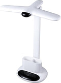 VAVOFO Eye-Caring Wireless Desk Lamp 6785 - Touch Control, 2700-7000K Color Temperature, 700 Lumens, Dual-Head Design, Pen Holder, USB-C Charging, 2400mAh Battery, 2.5hrs Wireless Use (White)