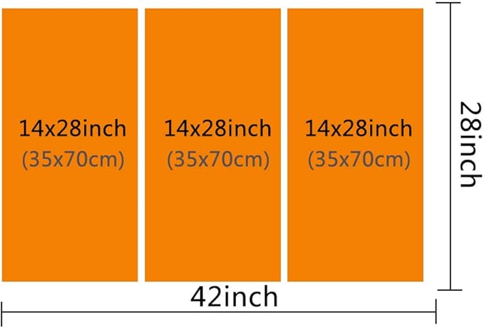 3 Piece Financial Graph on Night City Scape with Tall Buildings Background Wall Art Analysis Concept Paintings Black and White Wall Art House Decor Stretched and Framed Ready to Hang (42"Wx28"H)