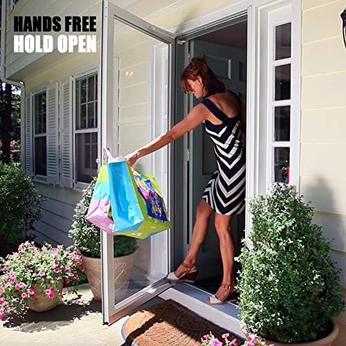 Touch 'n Hold Smooth - Heavy Duty Door Closer System (Black)