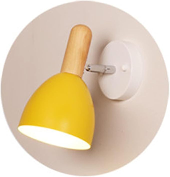 , Decor LED Lights Bedroom Bedside Background Aisle Decorative Indoor Lighting,Pendant Light (Giallo A)