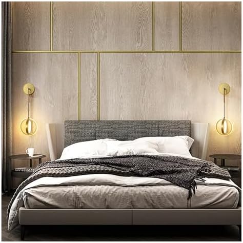 Modern Minimalist LED Wall Sconce - Stylish Indoor Decor for Living Room, Bedroom & Bedside - Contemporary Background Lighting Fixture, Ideal for Home Ambiance