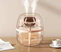 105 oz (3000ml) Essential Oil Aromatherapy Diffuser, Transparent Dual Spray Large Capacity Humidifier with Night Light for Large Rooms, Office, Home, Spa, Yoga, Bedroom, Gym (Pink)