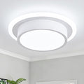 Modern LED Ceiling Light Fixtures, Small Flush Mount Light Fixture, Hallway Light Fixtures 32W 6000K, Round Kitchen Ceiling Light for Living Room Bedroom Bathroom Kitchen