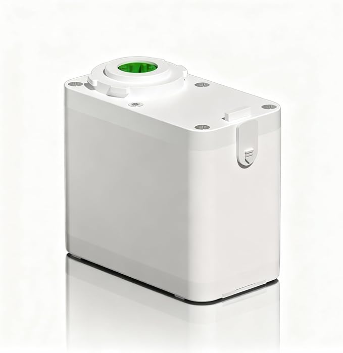 Mini Zigbee Motor with Plug for Smart Curtain Track System, Motorized Curtains with Remote Control, Compatible with Alexa,Google and Siri