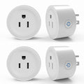WiFi Smart Plug | Compatible with Alexa & Google Home | WiFi Outlet for Remote Control & Timer and Schedule Function | No Hub Required | Safety Certified (4Pack)