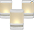 Xodus Innovations BL615-3 Battery Operated Motion Activated LED Deck and Stair Light, Outdoor or Indoor Use, Weather Resistant, White