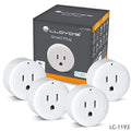 Lloyd's WiFi Smart Plug, Compatible with Alexa and Google Home, Set Timers and Schedules from App, No Hub Required, for 2.4 GHz Networks (4-Pack)