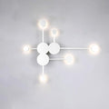 Lights LED Modern Indoor Nordic Circle Background Creatively Decorative Acrylic for Living Room Bedroom
