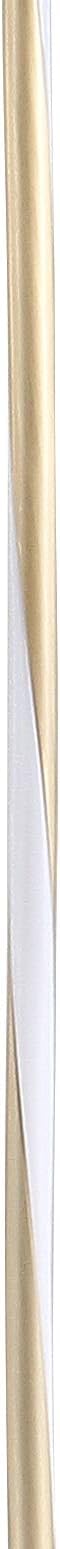 Eyely EYL7006B Ziggy 63.75" LED Integrated Floor Lamp for Reading Room, Living Room, Office, Bedroom, Modern, Contemporary, Gold