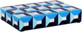 Handicrafts Home Blue Decorative Storage Box with Lid– Slim Rectangular Storage Box, Modern Resin Inlay Wooden Box, Remote Holder, Desk Organizer, Keepsake & Jewelry Box for Coastal Decor- 6x8x1.5