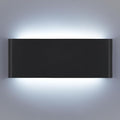 11"Modern LED vanity light,15W Dimmable 5 CCT (3000K-6500K) Adjustable Wall Lamp,Up and Down Wall Lighting,Indoor Wall Sconce for Bedroom,Staircase,Hallway,Dressing Table, 1 Pack（Black）