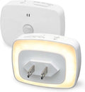 LED Night Light, Plug-in LED Backlit Night Light with Motion Sensor & Dusk to Dawn Sensor, Dimmable Nightlight 3-Color Temperature Adjustable Brightness for Bedroom Bathroom Stairs Hallway