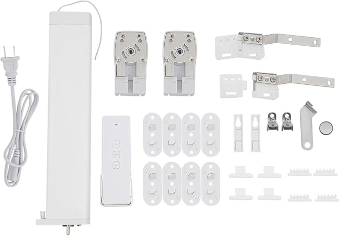 Motorised Curtain Rail, Automatic Curtain Track, Ceiling Curtain Track, Motorized Curtain Rods with Remote Control with Alexa, Google Home, Smartphone App, Applicable Sizes 7.08-13.78 ft