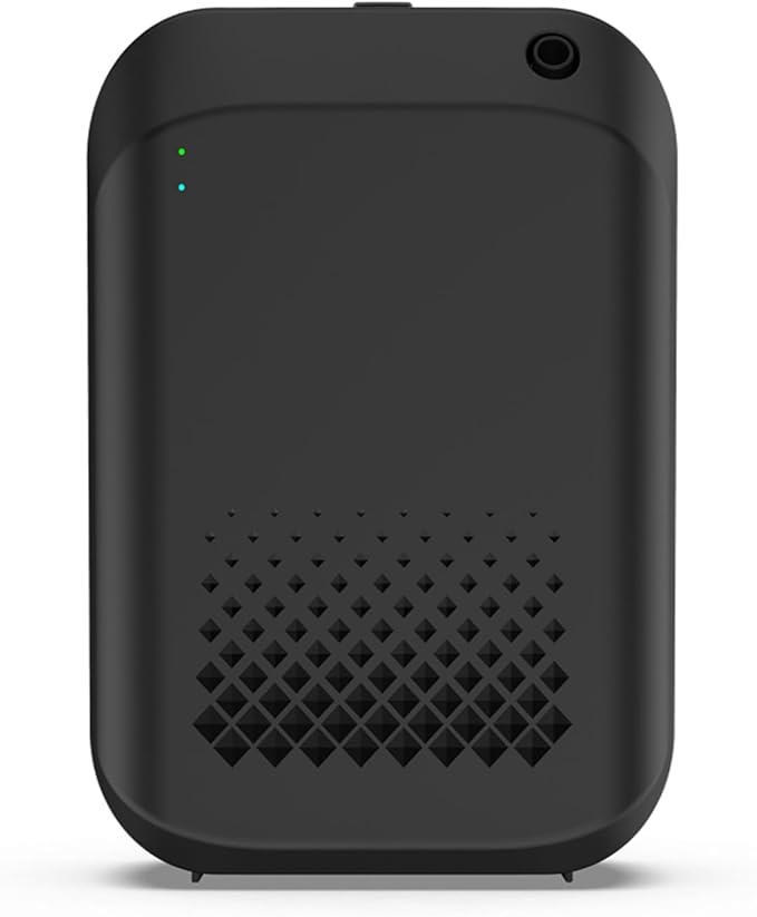 Zunate Bluetooth Smart Scent Air Machine, 150ml Aromatherapy Diffuser with App Control, Wall Mountable Essential Oil Nebulizer for Home Hotel Spa Office Fragrance (Black)