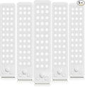 Under Cabinet Rechargeable Dimmable Lighting: 3 Color Temperature Motion Sensor Lights Indoor - Battery Operated Lights - Activated Closet Magnetic Wireless Led Light for Kitchen Home Bathroom 5 Pack