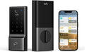 eufy Security Smart Lock E31, Fingerprint Keyless Entry Door Lock for Front Door, Built-in WiFi Deadbolt, App Control, Supports Matter, Apple Home, Alexa, Google, 10000mAh Battery, Auto Lock