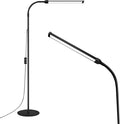 18W Tattoo Lamp Light with Stepless Adjustable 3000K-6000K Colors and Dimmer, Lash Lamp Makeup Light with USB Port, 112 Bulls Led Floor Lamp for for Living Room, Bedroom, Outdoor