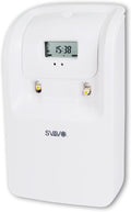 SVAVO Automatic Air Freshener Dispenser - LCD Display, Timer, Dual Can, Auto Fragrance Dispenser Programmable Aerosol Spray Perfume Dispenser for Bathroom, Hotel, Office, Commercial Place