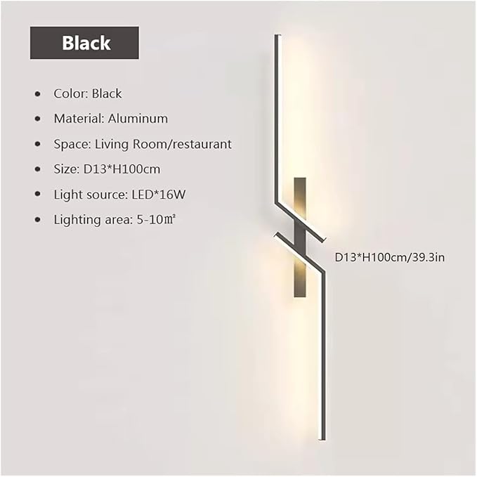 Minimalist LED Wall Lamp Home Decor Fixtures Wall Light Decoration Fixtures Sconce for Bedroom Bedside Hallway,Energy Conservation Wall Light