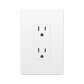 Smart WiFi in-Wall Outlet Switch 2 Individually Outlets Works with Timer Function Compatible with Alexa and Google Assistant BN-LINK