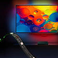Leona RGB HDMI Sync Box TV Kit, 12.5ft Strip Light, 24W, 55-65 inch TV Compatible, Smart App Control, 4K HDR
