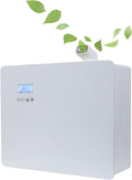 Waterless Commercial Scent Air Machine, HVAC Scent Diffuser for Large Coverage | Up to 8,000 Sq.ft, Whole House Aroma & Hotel Collection Diffuser 1000ml, Cold air Tech. (Metal-White)