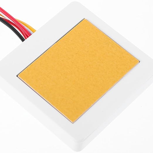 Square Touch Sensor Dimmer Switch Module for Vanity Mirror Led Light Control Energy Efficient Smart Bathroom Mirror Lamp Adapter Easy Installation