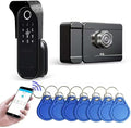Smart Fingerprint Door Lock, IPX5 Weatherproof, Keyless Entry, TT Lock App Control