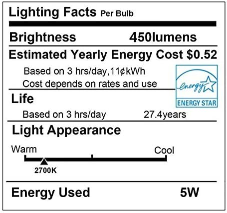 LUXON 5W A19 Radar Detector Dusk to Dawn 50W Equivalent Smart Led Lamp Lighting Indoor Outdoor Motion Sensor Bulb Auto On/Off E26 Base Soft White 2700K