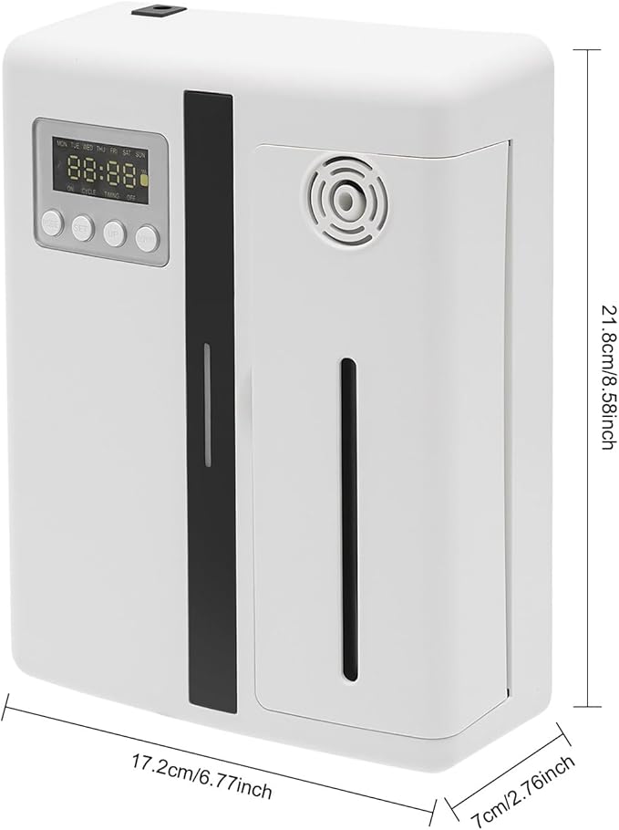 200ml Smart Scent Air Machine, Large Capacity Fragrance Diffuser, Essential Oil Diffuser with Bluetooth App Control Covers up to 21,188ft³ for Home, Office & Hotel