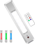 BIGMONAT Under Cabinet Lights with 4 Color Changing,Remote Bar Light Battery |Stick on Counter Shelf Closet Light with Brightness Dimmable and Timer Indoor for Cabinet Closet Kitchen Stair