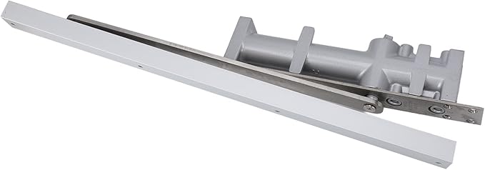 Zerodis Adjustable Safety Spring Hydraulic Door Closer 90° for Commercial and Residential, Made of Premium Zinc Alloy, Prevents Slamming, Suitable for Doors up to 222KG with a Width of