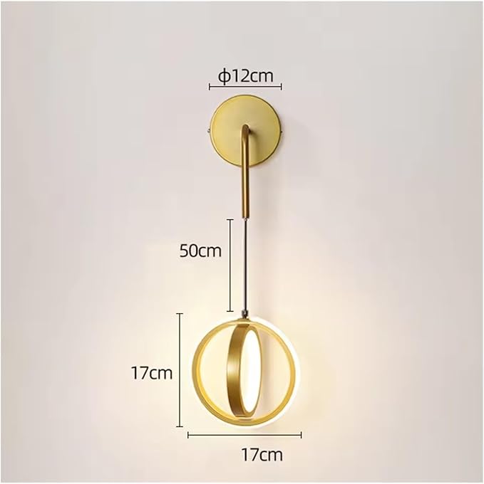 Modern Minimalist LED Wall Lamp Home Indoor Decor Wall Sconce for Living Room Bedroom Bedside Lustres Backgroud Light Decoration