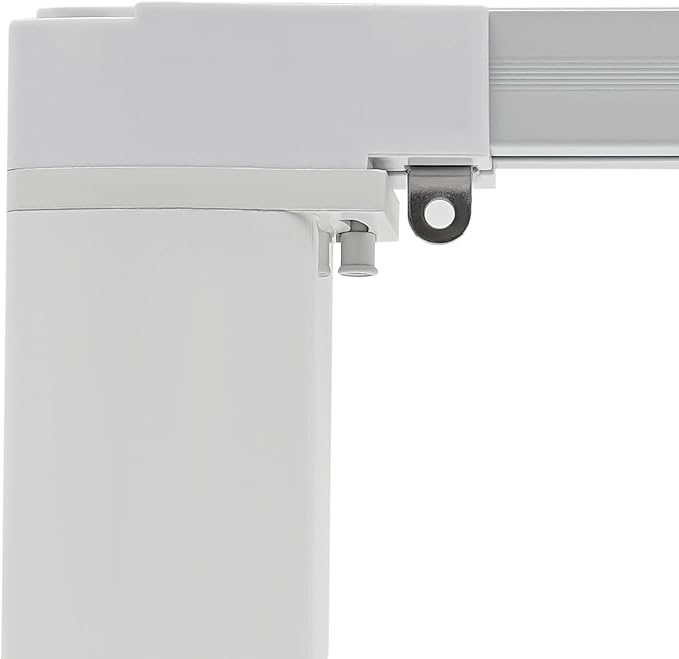 Smart Electric Curtain Track System, 47''-165'' Telescoping Motorized Curtain Rail Works, Remote & WiFi Control Curtains Rod, 88LB Load, Ceiling Mount Automatic Curtain Opener, Quiet Motor