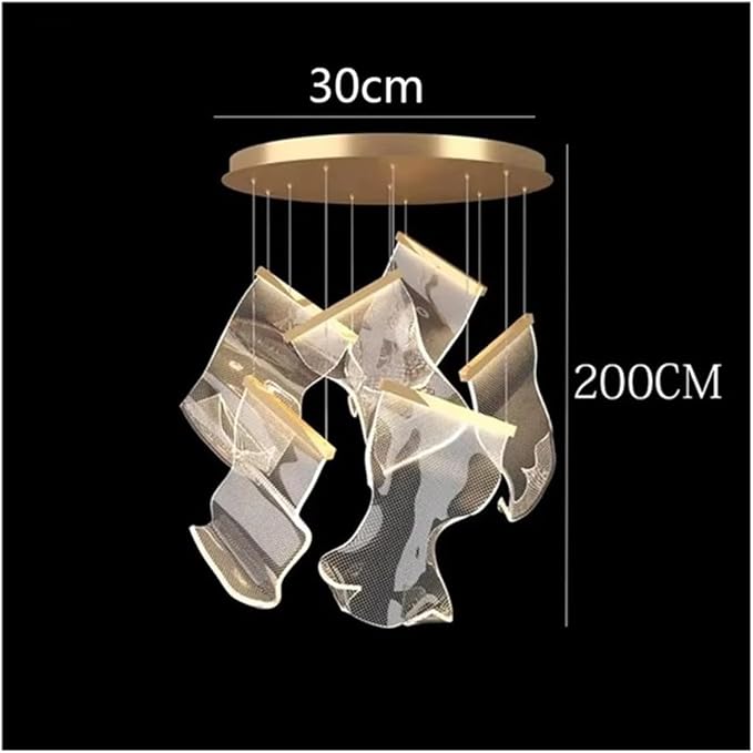 Nordic Home Decoration Modern and Simple Led Pendant Light for Stair,Living Room and Dining Room APP Control Ceiling Light,for Home Decor