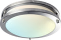 LUXRITE 10 Inch LED Flush Mount Ceiling Light, CCT Color Temperature Selectable 2700K | 3000K | 3500K | 4000K | 5000K, Dimmable Ceiling Light Fixture, 14W, 1050 Lumens, Energy Star, ETL Listed