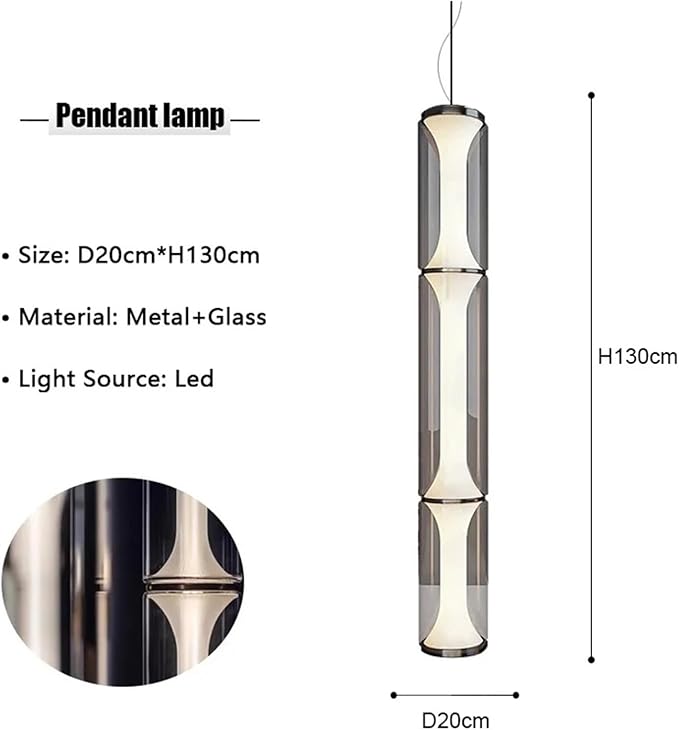 Modern Minimalism Glass Led Lamp Living Room Bedroom Bedside Lights Lighting Exhibition Hall Decor Lamps Fixtures,Warm Atmosphere