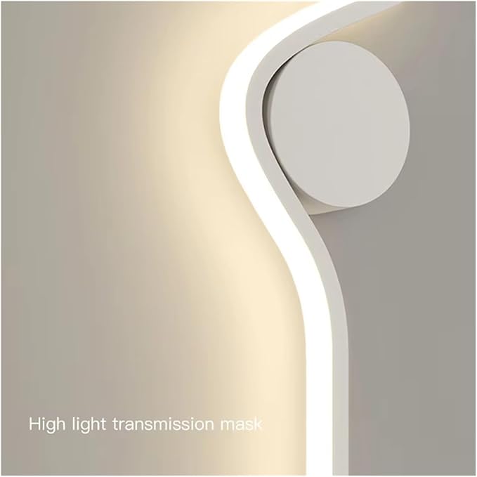 Modern Minimalist LED White Black Lighting for Bedroom Bedside Living Room Dining Kitchen,Elegant