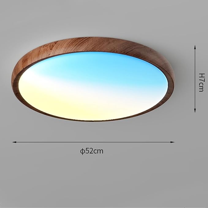 Smart Colour Ceiling Light, LED Ceiling Light with App Control, Remote Control, Color Temperature Range 1800K–12000K, for Indoor Home Lighting, Livingroom and Bedroom