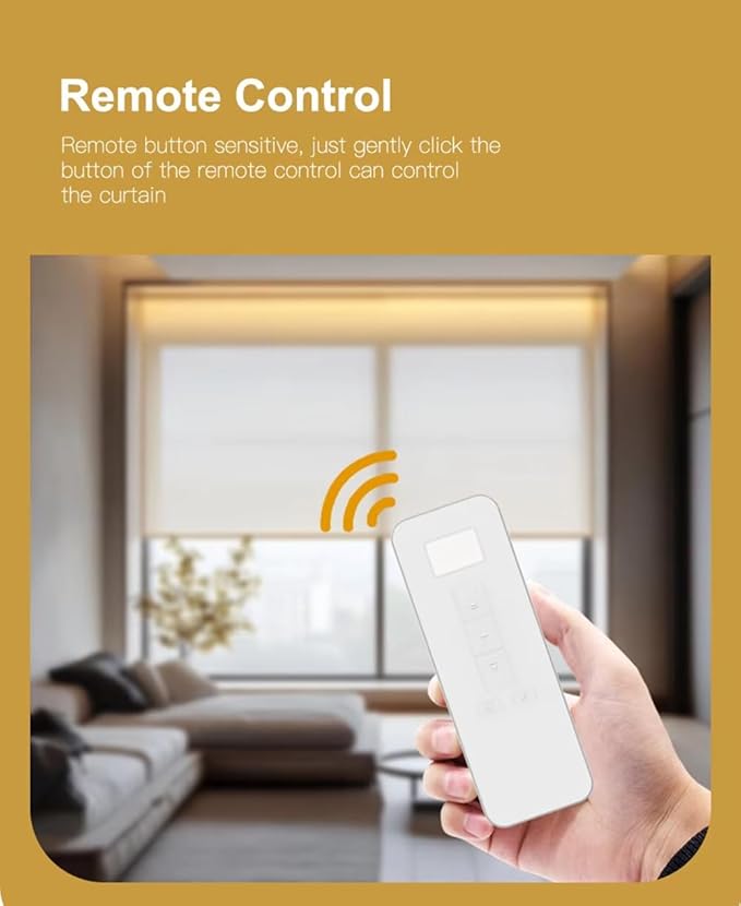 ZigBee 3.0 Smart Roller Shade Motor for 2" Tube, Heavy Duty 6.0N.m 10N.m Electric Blinds Retrofit Kit, Compatible with Alexa/Google Home (6.0 N.m Motor Suitable for Φ40mm (1.57") Groove Tube)