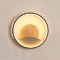 Nordic Modern Minimalist LED Bedroom Wall Decoration Creative Background Living Room Corridor lamp(Gray)