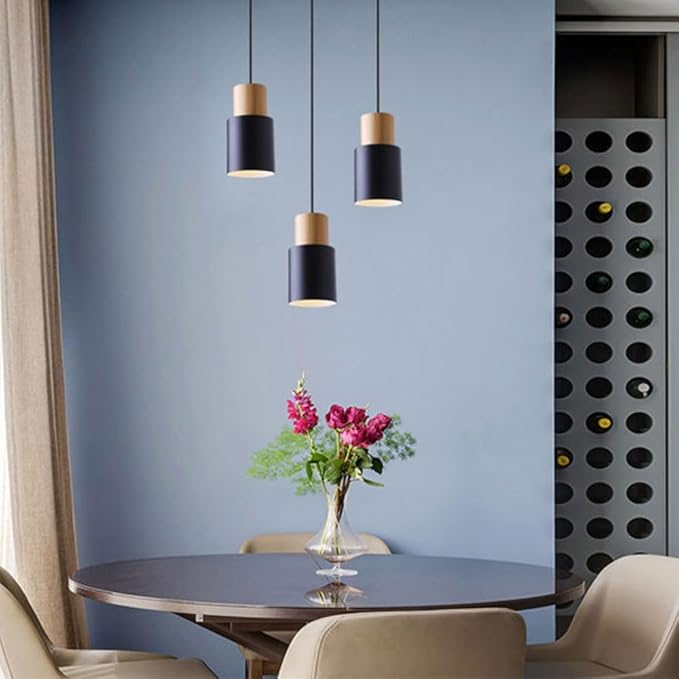 Mini Wrought Iron Kitchen Chandelier 3.9-inch Nordic Modern Macaron Pendant Light Modern Minimalist Pendant Light Suitable for Living Rooms, Dining Rooms, Bedrooms, Children's Rooms,